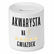 Skarbonki - DLA AKWARYSTY SKARBONKA AKWARYSTA NA 5 GWIAZDEK z Nadrukiem ze Zdjęciem - miniaturka - grafika 1