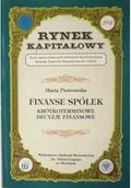 Biznes - Finanse spółek. Krótkoterminowe decyzje finansowe - miniaturka - grafika 1