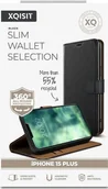 Etui i futerały do telefonów - Xqisit XQISIT NP Slim Wallet Selection Anti Bac, RECYCLED for iPhone 15 Plus Black standard - miniaturka - grafika 1