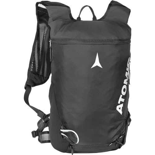 Atomic Running Vest Construction|Modularity UL|Extendable Crampon/Skin Compartment|Ice Axe & Pole Carry|Lite Ripstop PA with TPU Coating Black 46,5 x 25 x 23 cm
