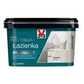 Farby wewnętrzne - Farba Renowacyjna Easy Renowacja Łazienka cynamon 2 l V33 - miniaturka - grafika 1