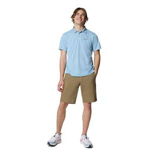 Koszulka męska Columbia Utilizer Polo- Ripple Blue L - Koszulki męskie - miniaturka - grafika 1