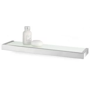 Zack Półka łazienkowa szklana 46,5cm seria LINEA 40384 - Półki łazienkowe - miniaturka - grafika 1