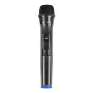 Kamery cyfrowe - akcesoria - Bezprzewodowy mikrofon dynamiczny 1 do 2 UHF PULUZ PU643 3.5mm - miniaturka - grafika 1