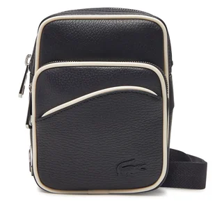 Saszetka Lacoste NH4563GY Czarny - Torby męskie - miniaturka - grafika 1