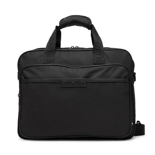 Torba na laptopa Tommy Hilfiger Th Repreve Computer Bag AM0AM13466 Czarny - Torby na laptopy - miniaturka - grafika 1