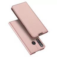 Etui i futerały do telefonów - Dux Ducis Etui Skin Pro z klapką do Huawei P40 Lite E różowy - miniaturka - grafika 1