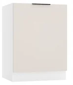 Meble kuchenne - SZAFKA DOLNA SONJA BEŻ PIASKOWY/BI D60ZL P/L - miniaturka - grafika 1