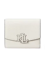 Portfele - LAUREN RALPH LAUREN Mały Portfel Damski 432966782003 Biały - miniaturka - grafika 1