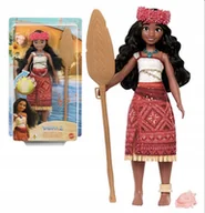 Lalki dla dziewczynek - Lalka interaktywna Mattel Disney Moana 2 Singing Adventure Moana 32 cm - miniaturka - grafika 1