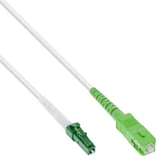 Kable światłowodowe - InLine 88403 kabel InfiniBand / światłowodowy 3 m LC SC Biały 88403 - miniaturka - grafika 1