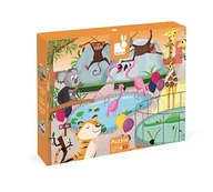 Puzzle - Janod Duże Puzzle - Wycieczka do Zoo, 20 elementów 3700217327743 - miniaturka - grafika 1