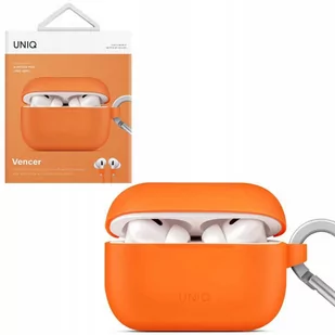 UNIQ Vencer Etui do AirPods Pro 2 Pomarańczowy - Akcesoria do słuchawek - miniaturka - grafika 1