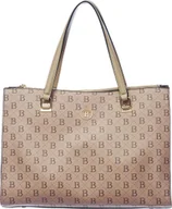 Torby podróżne - Torba podróżna BERTOO Valentina beżowa logo - miniaturka - grafika 1