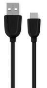 Kable USB - Mobilari SZYBKOŁADUJĄCY PRZEWÓD KABEL USB 2.0 A TYP C USB M555032 M555032BK - miniaturka - grafika 1