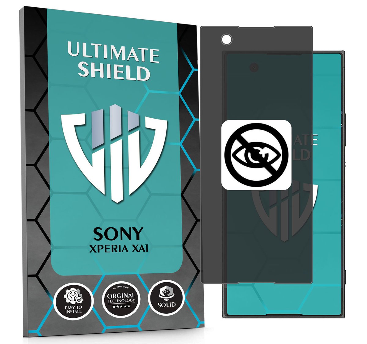NAJLEPSZA FOLIA 5D ANTYSZPIEGOWSKA DO SONY XPERIA XA1 HYDROŻELOWA MATOWA