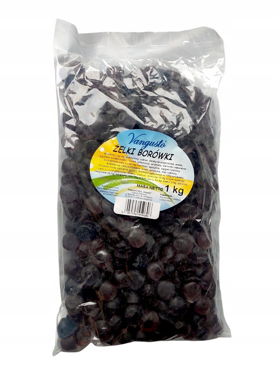 Żelki Vangusto 1000g Borówki