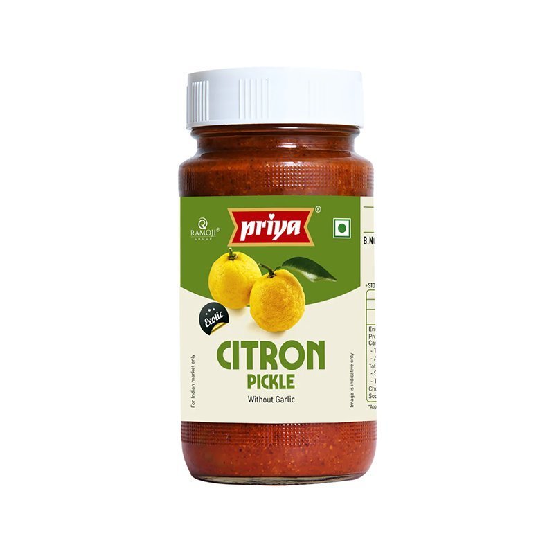 Marynowana cytryna w oleju Priya Citron Pickle in Oil 300 g – kwaśny smak