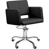 Fotele fryzjerskie - Fotel Fryzjerski Ayala Lea 01 Rodzaj podstawy: Pięcioramienna na Kółkach - miniaturka - grafika 1