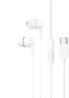 Słuchawki - Hoco M97 białe - miniaturka - grafika 1