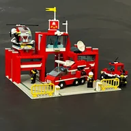 Klocki - 6389 LEGO Centrum dowodzenia straży pożarnej - miniaturka - grafika 1