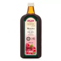 POLSKA RÓŻA 100% sok z malin 500 ml - Soki i napoje niegazowane - miniaturka - grafika 1