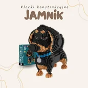 Klocki - Sausage dog (duży) Klocki 2100 el. - miniaturka - grafika 1