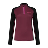 Bluzy sportowe damskie - Bluza do biegania damska Rogelli Enjoy 2.0 - miniaturka - grafika 1