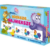 Gry planszowe - Adamigo Małe,iększe, największe - miniaturka - grafika 1