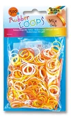 Zabawki kreatywne - RUBBER LOOPS NO NAME Gumki 500 szt mix złote - miniaturka - grafika 1
