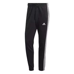 adidas Męskie spodnie (1/1) M 3S Ft Te Pt, Black/White, IC0050, 2XT3 - Spodenki męskie - miniaturka - grafika 1
