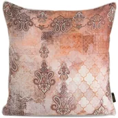 Poszewki na poduszki - Poszewka 45 x 45 Dekoracyjna Len 18 Puder+Poma - miniaturka - grafika 1
