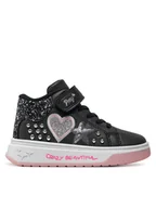 Buty dla dziewczynek - Primigi Sneakersy 6972422 Czarny - miniaturka - grafika 1