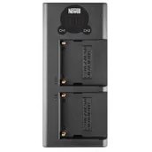 Ładowarki i akumulatory - Newell Ładowarka DL-USB-C do akumulatorów NP-F550/770/970 14464 14464 - miniaturka - grafika 1