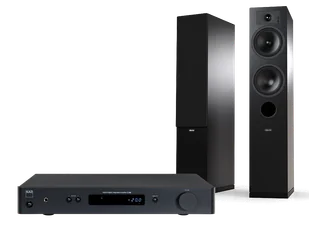 NAD C 328 (czarny) + Tesi 5 (czarny) - Zestawy stereo - miniaturka - grafika 1