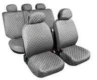 Pokrowce na fotele - Lampa Komplet pokrowców na siedzenia BIBA szary 54922 - miniaturka - grafika 1