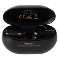 Słuchawki - TONSIL T65BT Czarny - miniaturka - grafika 1