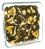Herbata - ﻿Herbata zielona SENCHA MANGO+POMARAŃCZA 1kg - miniaturka - grafika 1