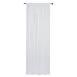 Firana z taśmą REMO 140 x 260 cm off white - Firany - miniaturka - grafika 1