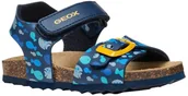 Buty dla chłopców - Geox B Chalki Chalki Sandały dla niemowląt i dzieci, Wielobarwna, 21 EU - miniaturka - grafika 1