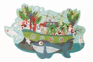 Puzzle - Scratch, Puzzle konturowe Arka 40 elem. - miniaturka - grafika 1