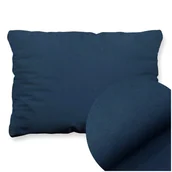 Poszewki na poduszki - Poszewka Bawełna 40 x 60 Jednolita Ola Granat Navy - miniaturka - grafika 1