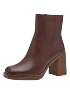 Kozaki damskie - Marco Tozzi Damskie botki Zip+Slip 2-25347-43 modne kozaki, kasztan, 42 EU, chestnut, 42 EU - miniaturka - grafika 1