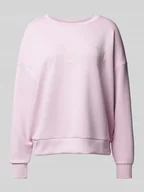 Bluzy damskie - Bluza z wyhaftowanym napisem model ‘SIFFI ATELIER’ - miniaturka - grafika 1