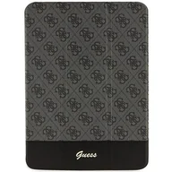 Etui do tabletów - Guess GUFC11PS4SGK iPad 10.9" czarny/black 4G Stripe Allover - miniaturka - grafika 1