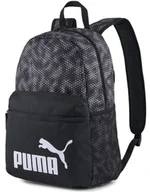 Plecaki - Plecak PUMA PHASE AOP BACKPACK 07804607 – Czarny - miniaturka - grafika 1