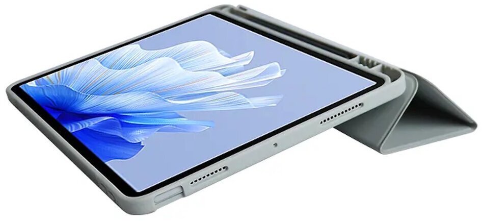 Etui na tablet Evelatus Tył pokrywy Connect Samsung Galaxy Tab S9 Tablet case with imitate microfiber inside Silver CONSAMS9TCS