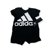 Rampersy - Rampers dla chłopca z krótkim rękawem Adidas 6 miesięcy - miniaturka - grafika 1
