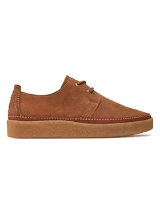 Clarks Skórzane trzewiki "Clarkwood" w kolorze jasnobrązowym - Półbuty męskie - miniaturka - grafika 1