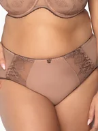 Komplety bielizny - Figi GAIA Elena Maxi 1107 mokka  XL - miniaturka - grafika 1